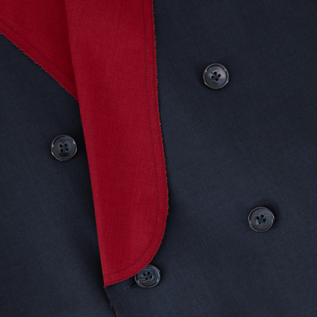 REVER Double-Faced Merino Wool Overcoat