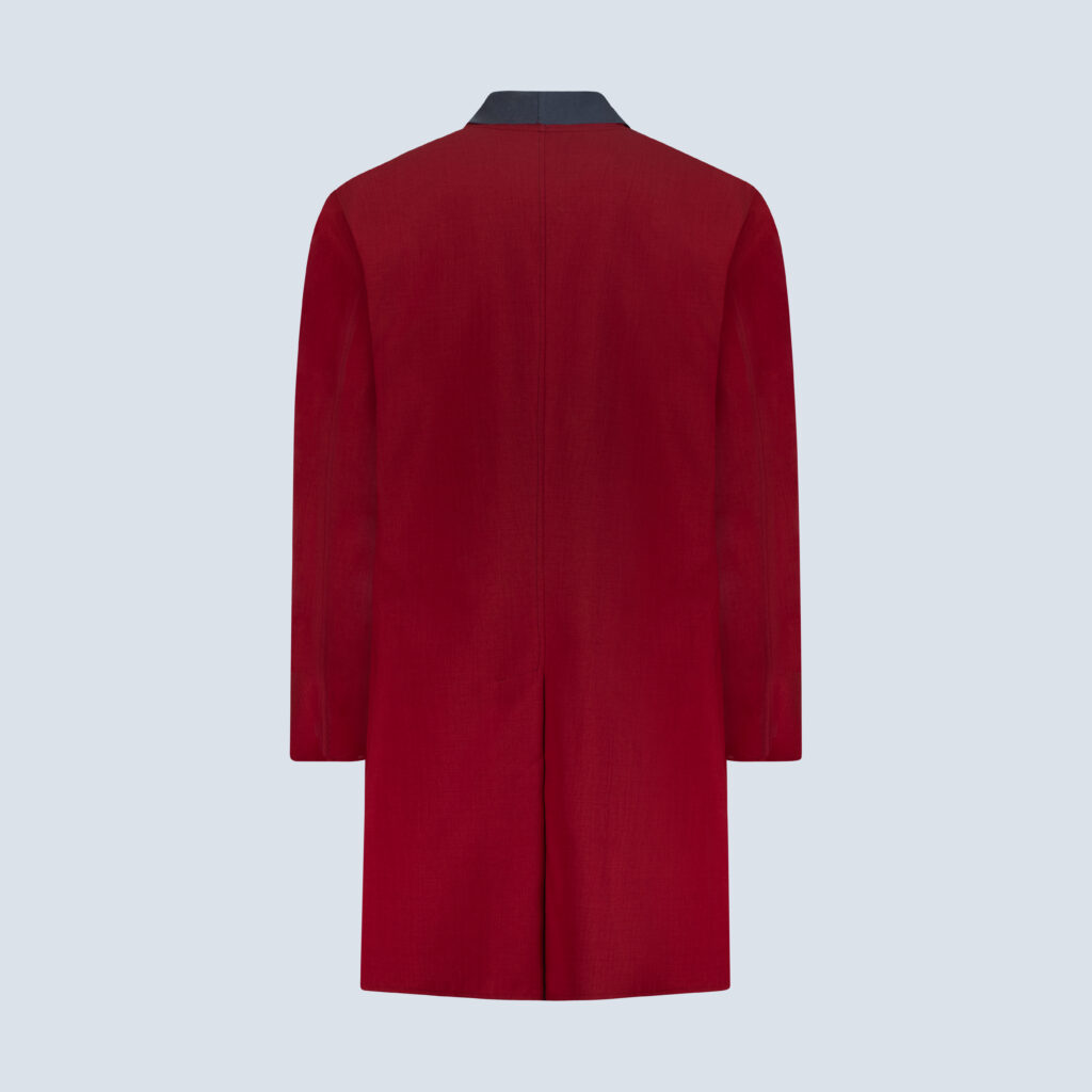 REVER Double-Faced Merino Wool Overcoat