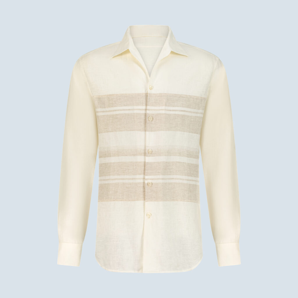 Beige Barrel Shirt