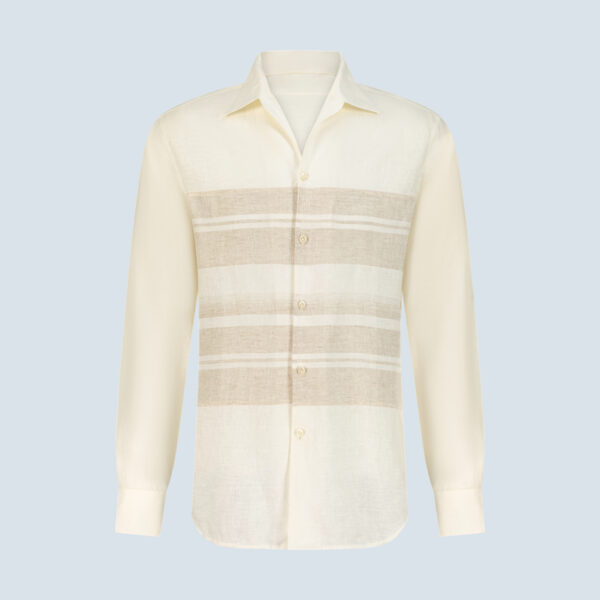Beige Barrel Shirt