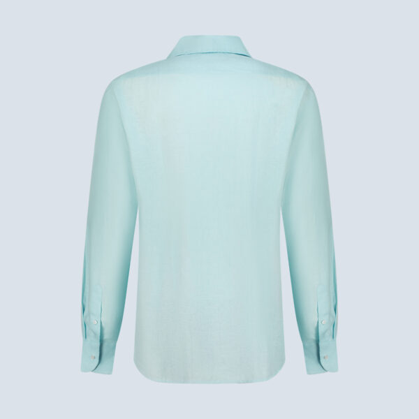 Monaco Blue Linen Shirt