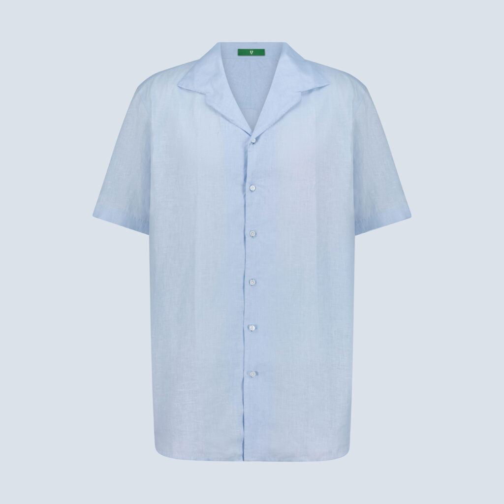 Light Blue Linen Shirt