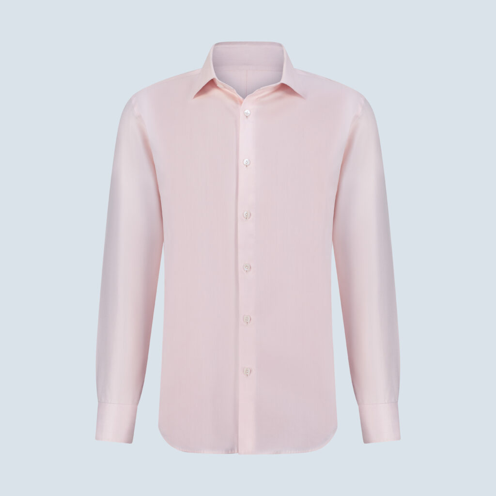 Pink Cotton Formal Shirt