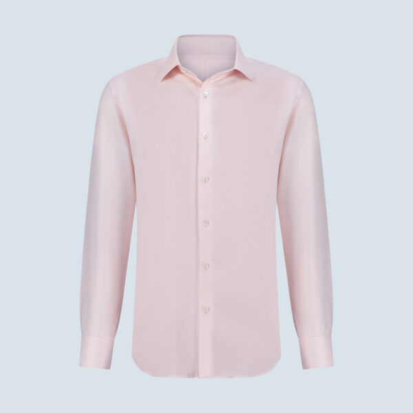 Pink Cotton Formal Shirt