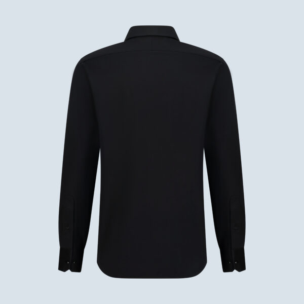 Black Four-way Stretch Formal Shirt