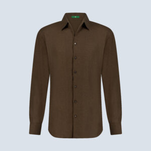 Brown Linen Shirt
