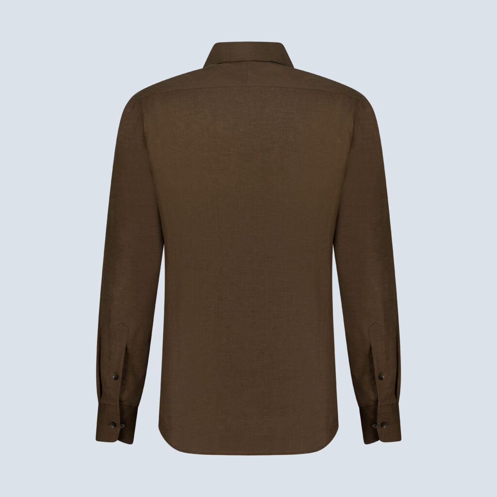 Brown Linen Shirt