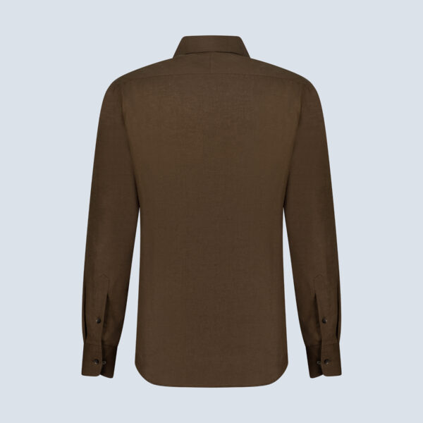 Brown Linen Shirt