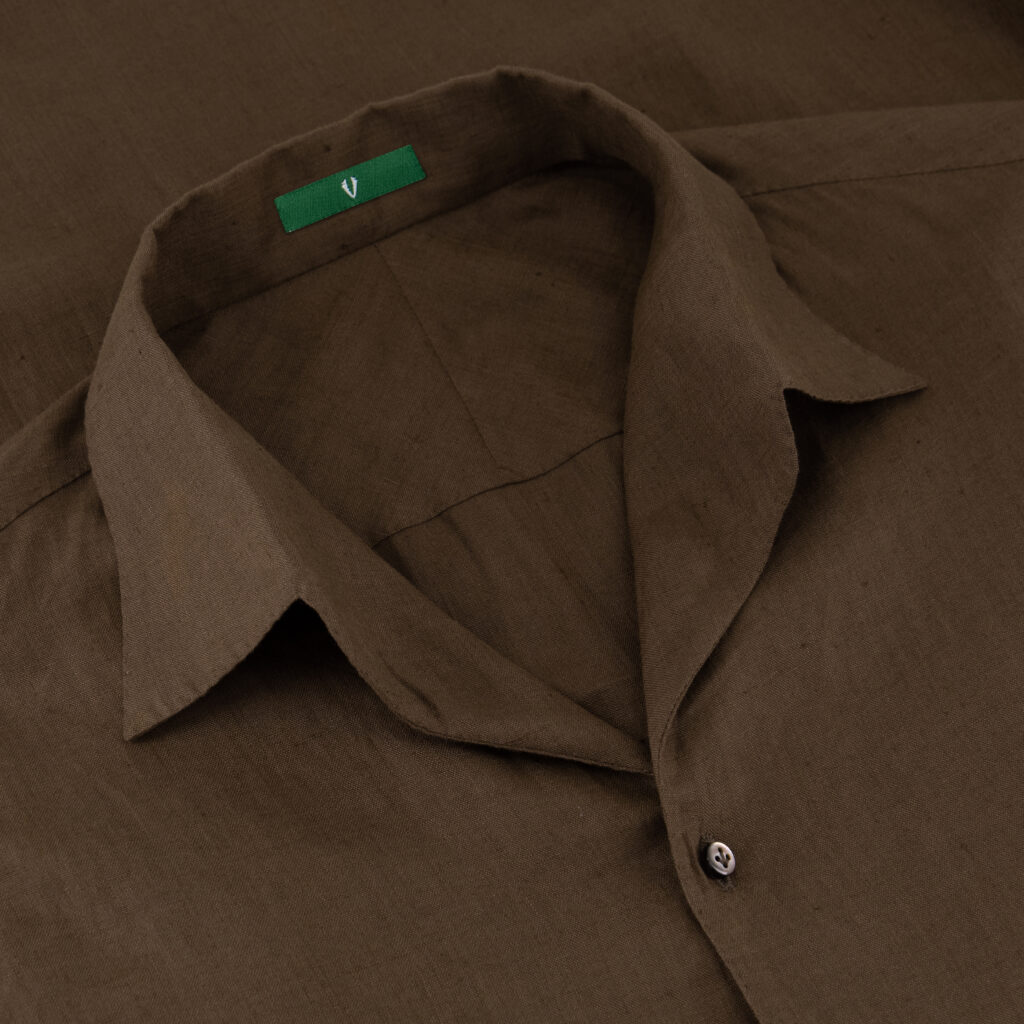 Brown Linen Shirt
