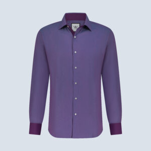 Purple Designer Casual Shirt
