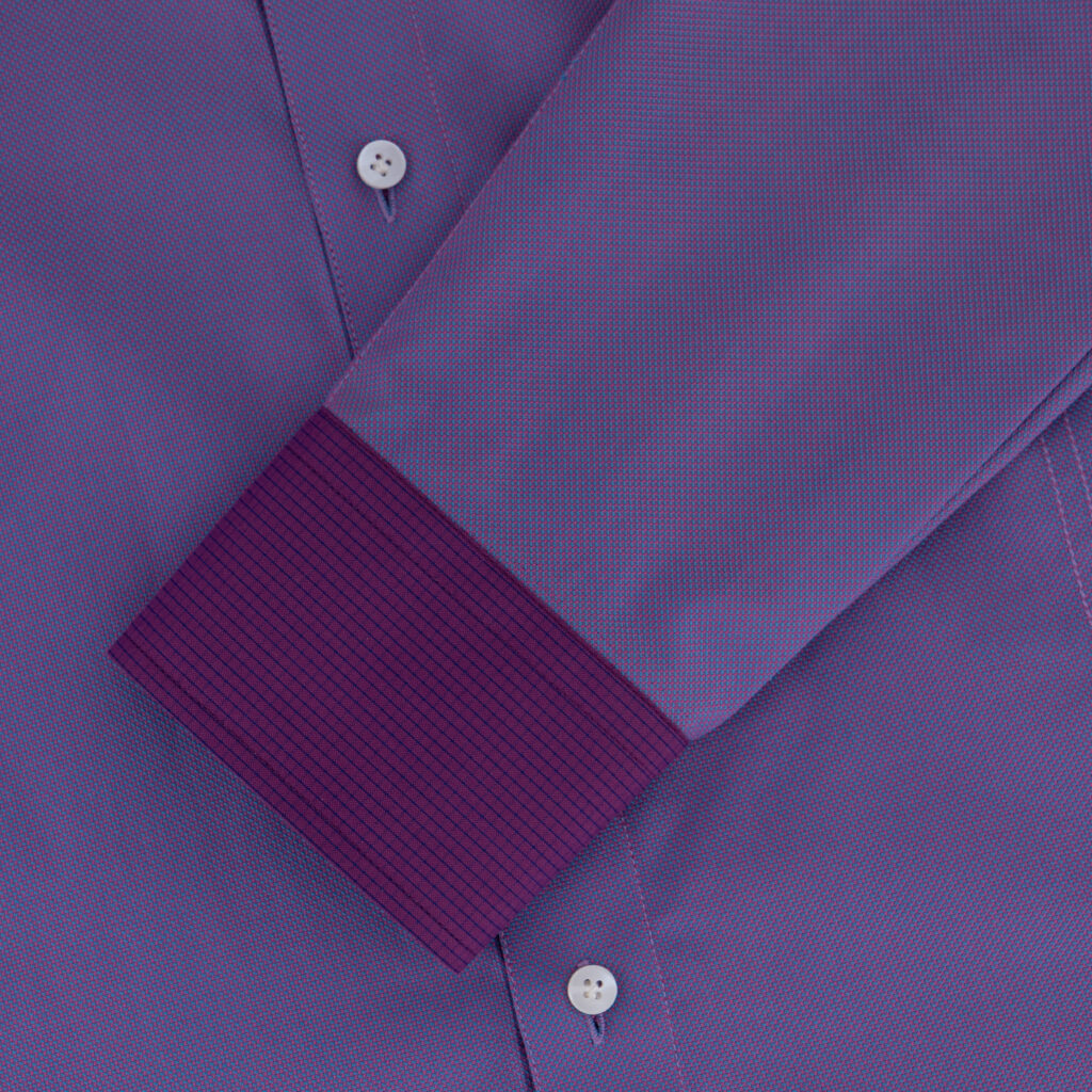 Purple Designer Casual Shirt