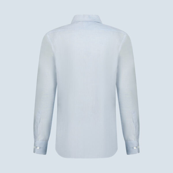 Blue Linen Casual Shirt