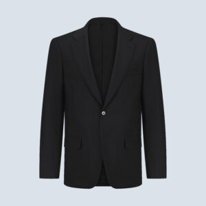 Black Notch Lapel Suit