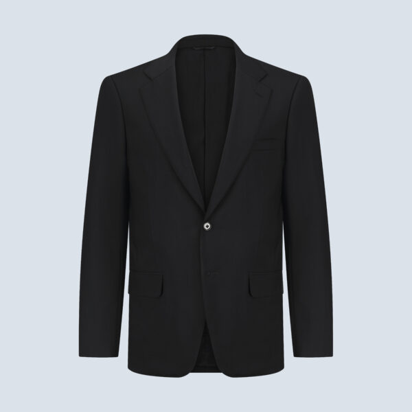 Black Notch Lapel Suit