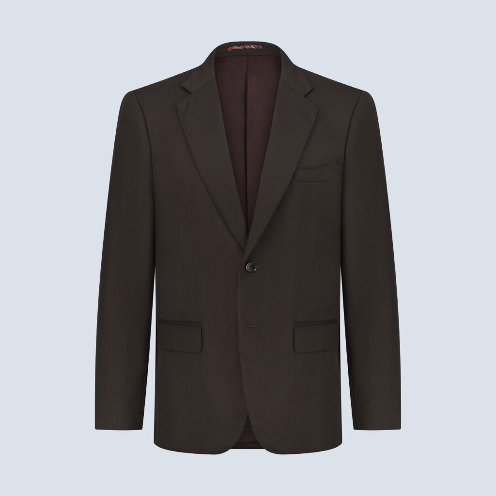 Chocolate Brown Notch Lapel Suit