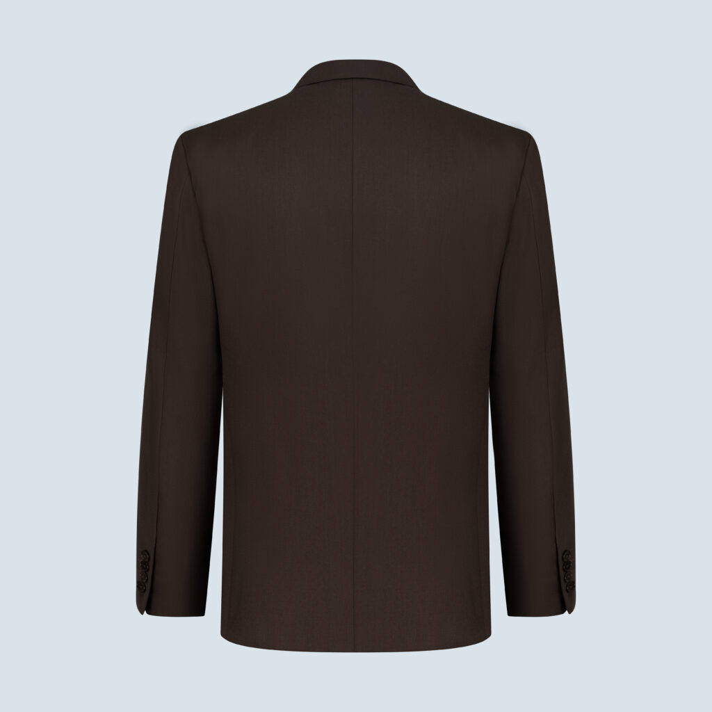 Chocolate Brown Notch Lapel Suit