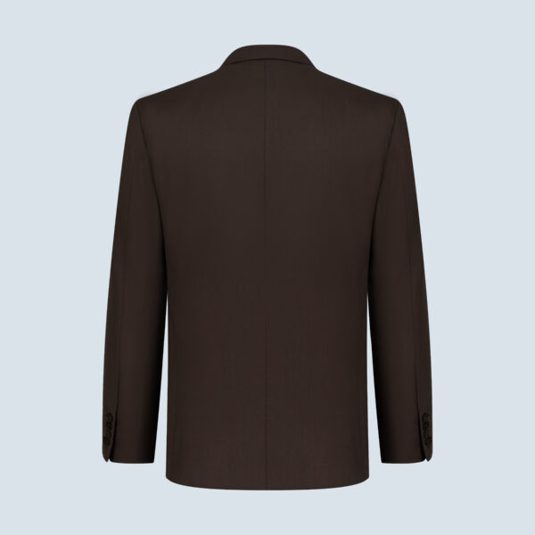 Chocolate Brown Notch Lapel Suit