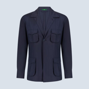 Dark Blue Safari Suit