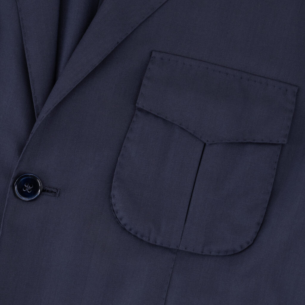 Dark Blue Safari Suit