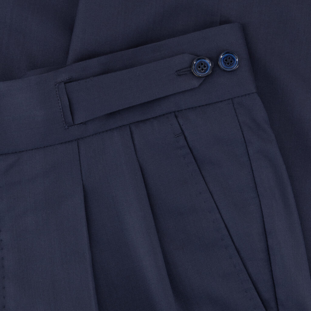 Dark Blue Safari Suit