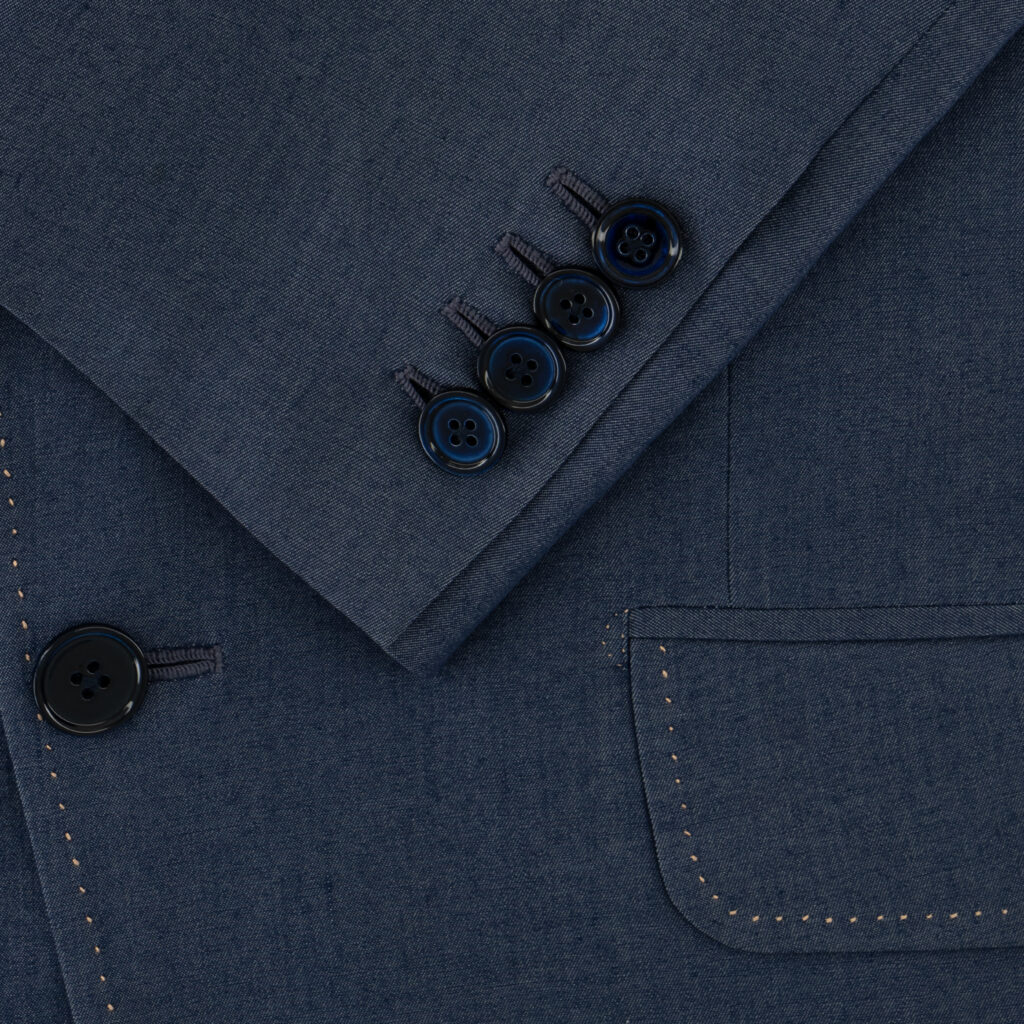 Tencel Peak Lapel Suit