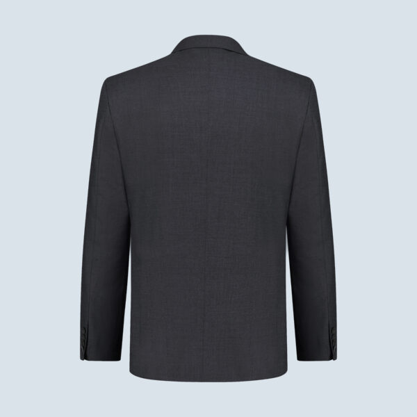 Graphite Grey Double-Breasted Wool Suit