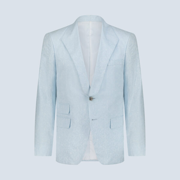 Ice Castle Blue Stingray Lapel Suit
