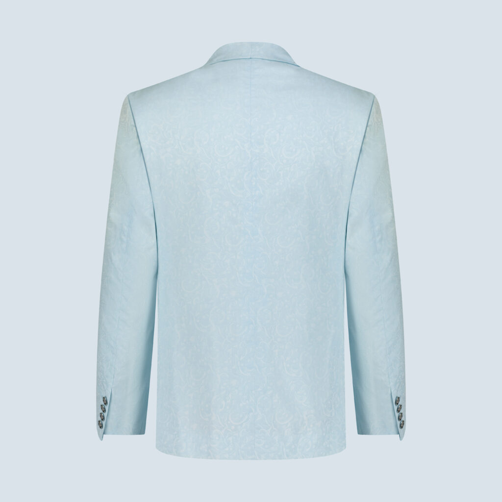 Ice Castle Blue Stingray Lapel Suit