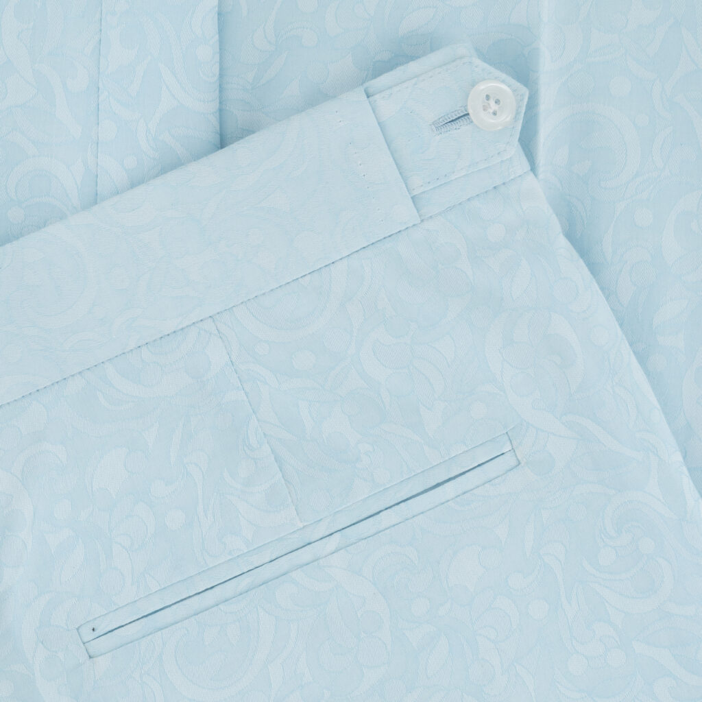 Ice Castle Blue Stingray Lapel Suit