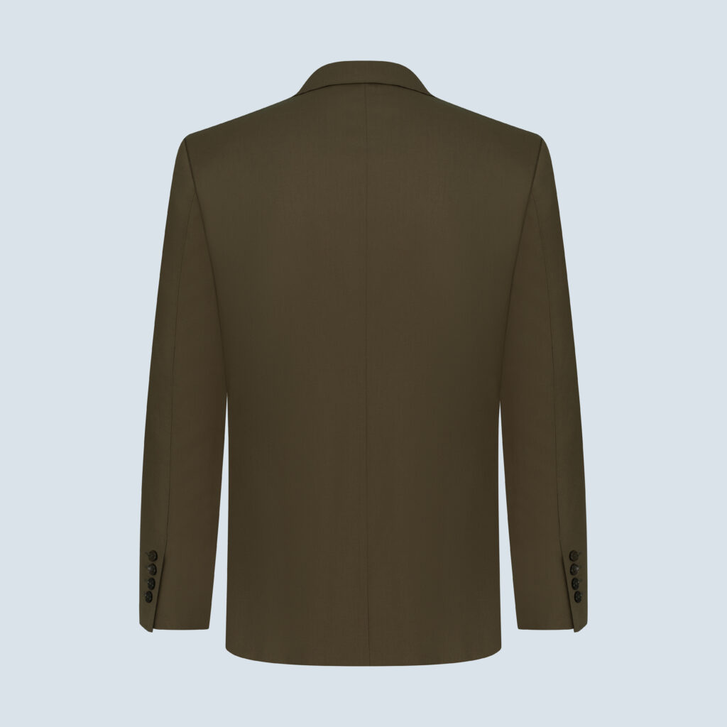 Khaki Green Wool Suit