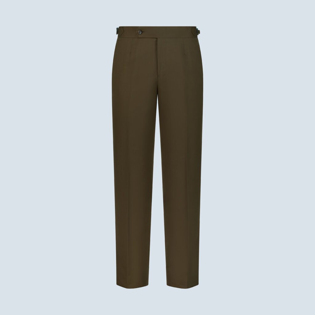 Khaki Green Wool Suit