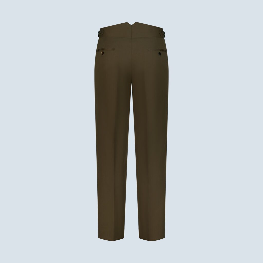 Khaki Green Wool Suit