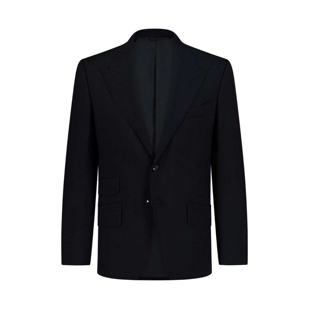 Midnight Blue Merino Wool Suit