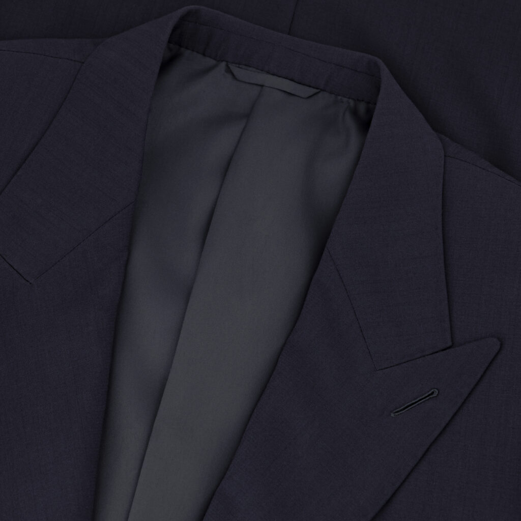 Midnight Blue Merino Wool Suit