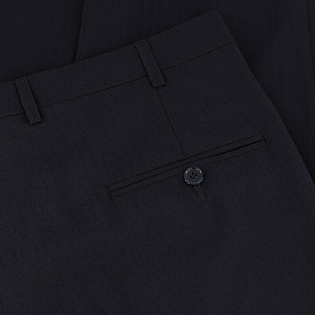 Midnight Blue Merino Wool Suit