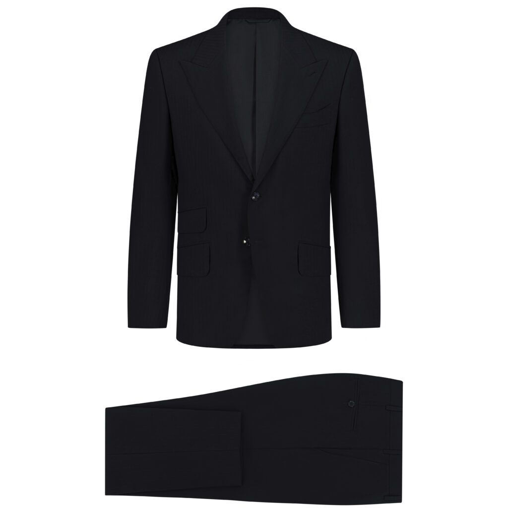 Midnight Blue Merino Wool Suit