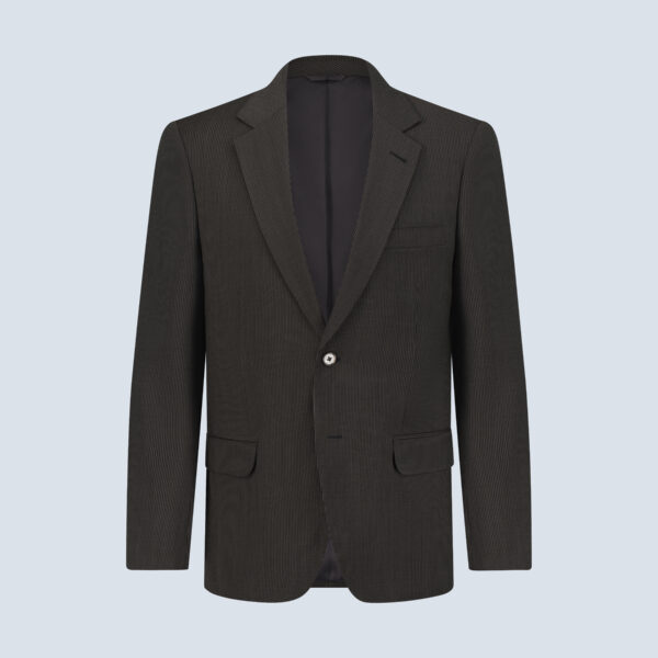 Mocha Brown Wool Suit