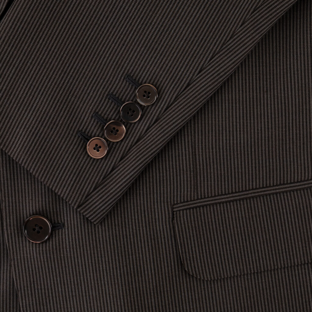 Mocha Brown Wool Suit