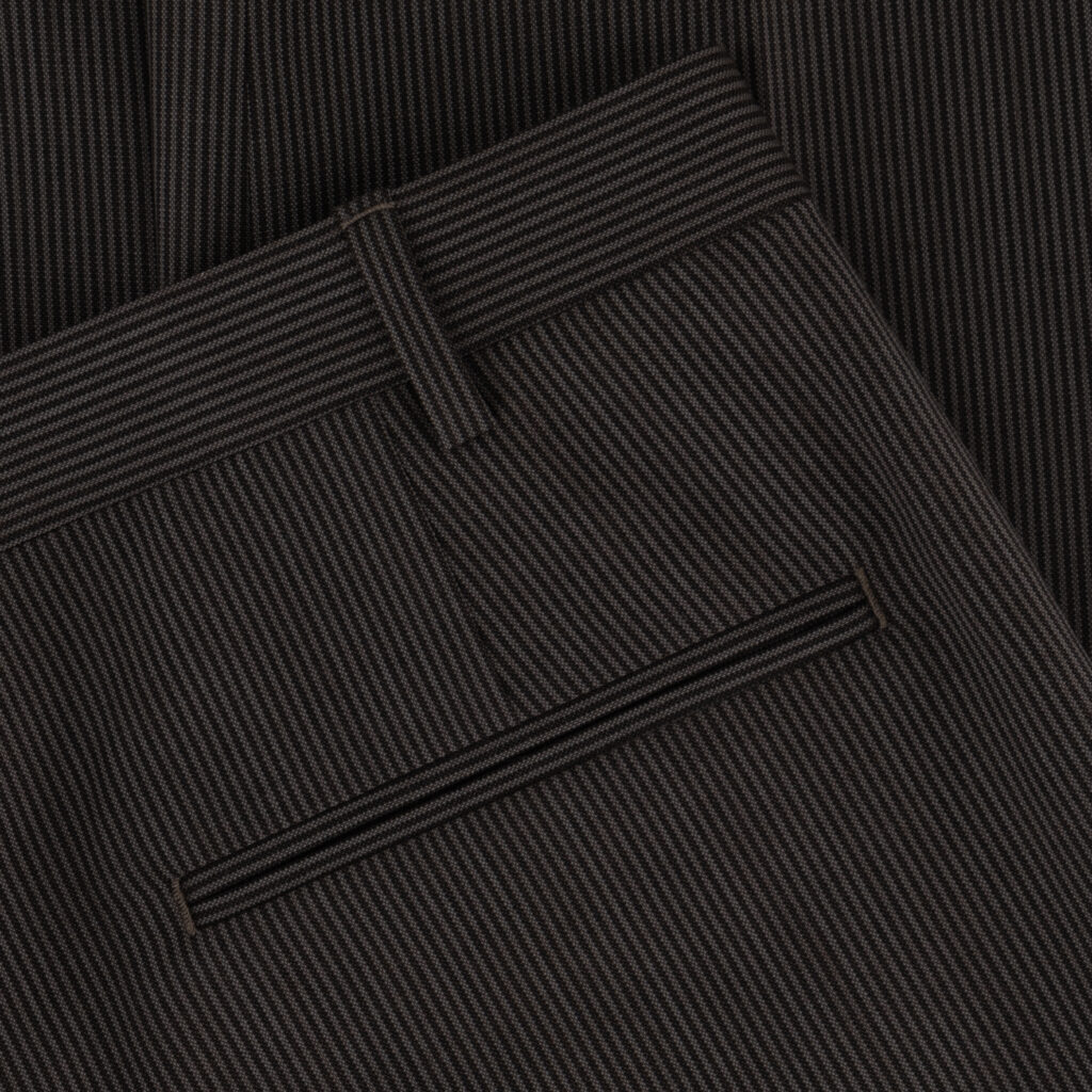 Mocha Brown Wool Suit