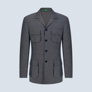Silver Grey Safari Suit