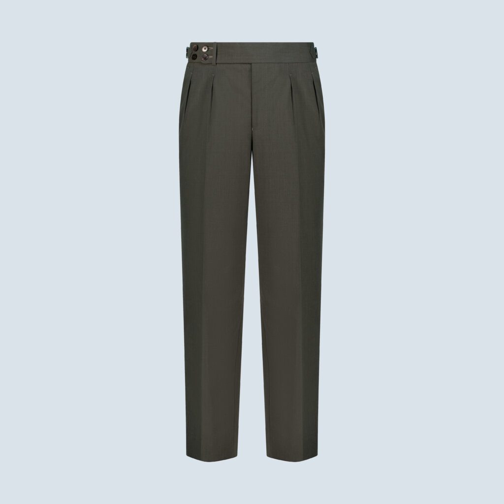 Thyme Green Notch Lapel Suit