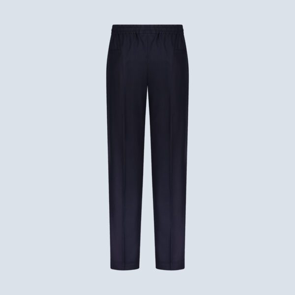 Blue Flannel Casual Trousers