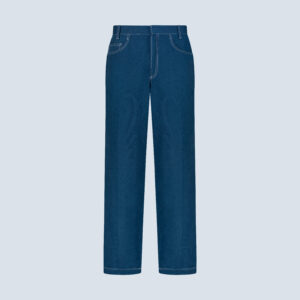 Blue Dobby Denim Cargo