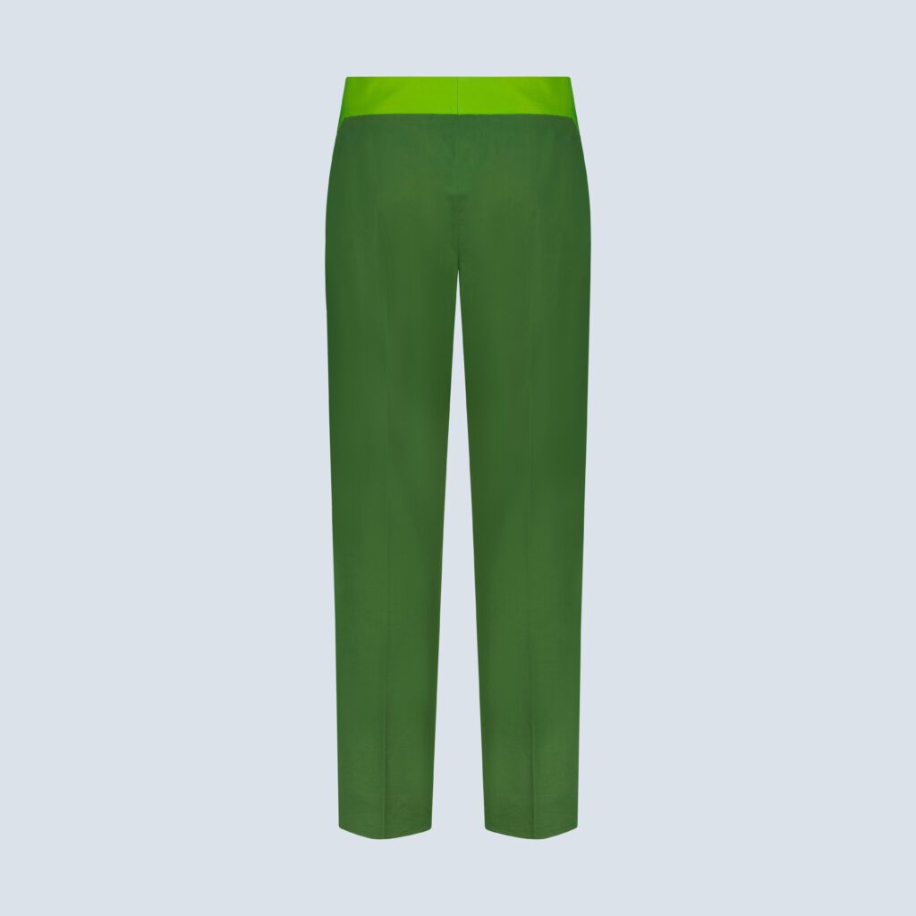 Harlequin Green Casual Trousers