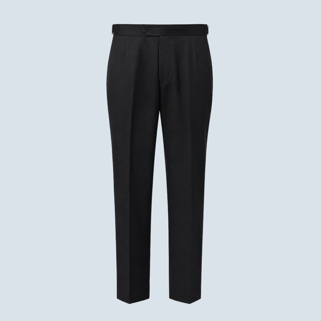 Tuxedo Trousers with Metal Waist Adjusters