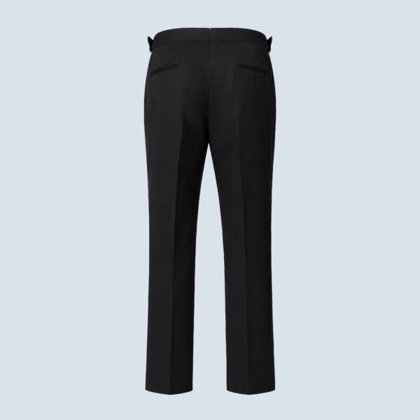 Tuxedo Trousers with Metal Waist Adjusters