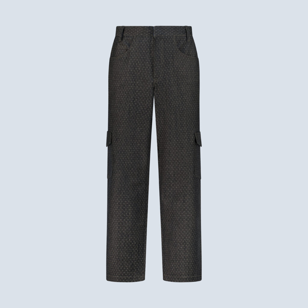 Tobacco Green Denim Cargo
