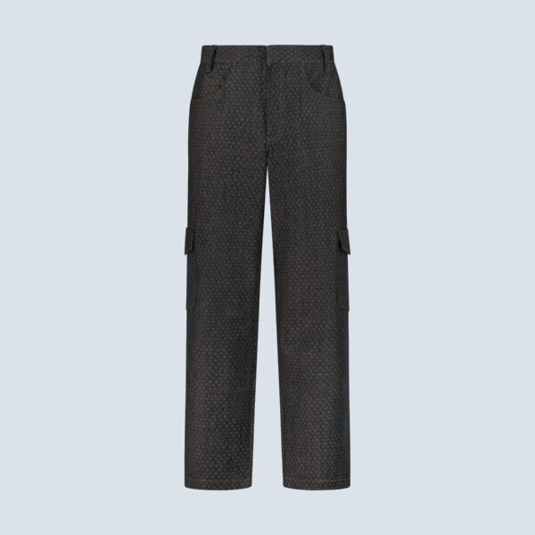 Tobacco Green Denim Cargo
