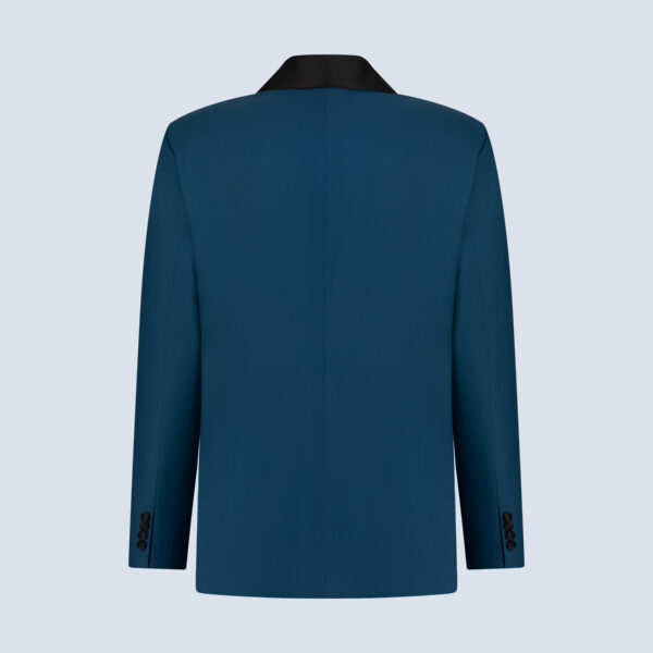 Electric Blue Cotton Tuxedo