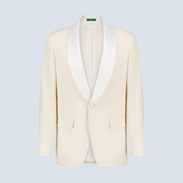Ivory Tuxedo Shawl Lapel